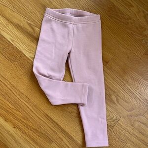 Girls fleece lined gap leggings